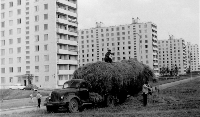 Юго-запад Москвы на старых фото (37 фото)
