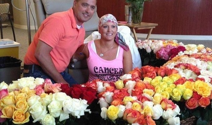 Муж сделал невероятный подарок жене, которая излечилась от рака (5 фото)