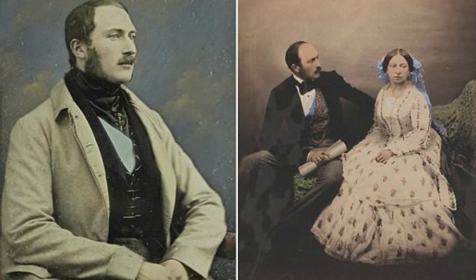 Королева Виктория и принц Альберт: королевский архив в цвете (8 фото)