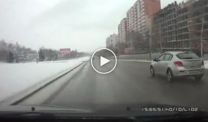 Жесткая авария в Ставрополе (маты)