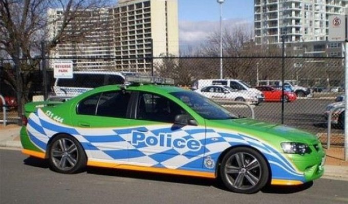Полицейские автомобили (36 фото)