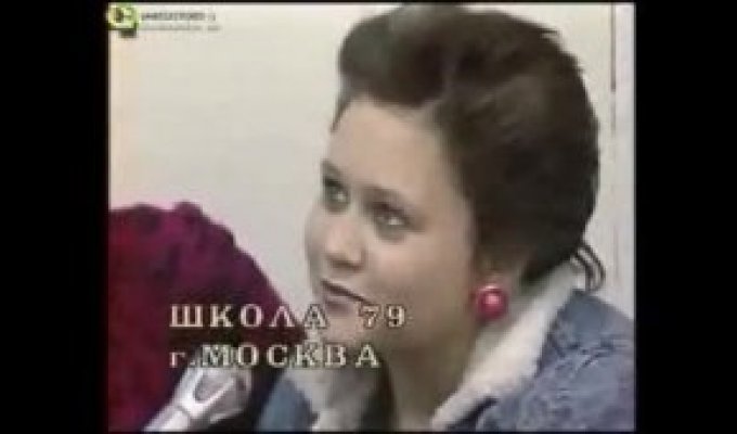 Макияж девушек в СССР