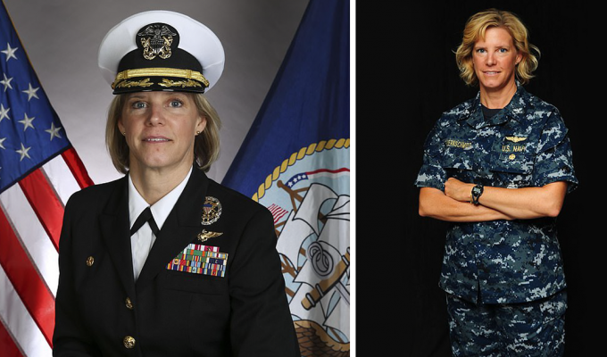 В США женщина впервые станет командиром атомного авианосца (8 фото + 1 видео)