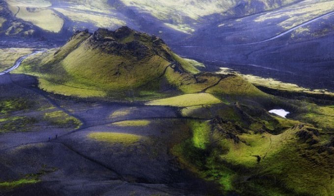 Остров Исландия: вулкан Лаки (25 фото)