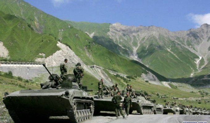 Южной Осетии и Абхазии год назад (30 фото)