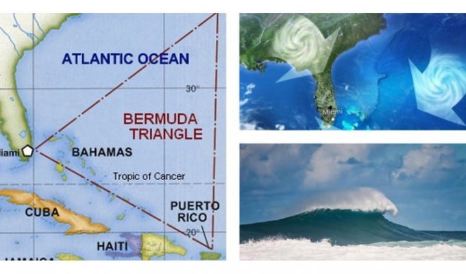 Ученые разгадали тайну Бермудского треугольника (7 фото)