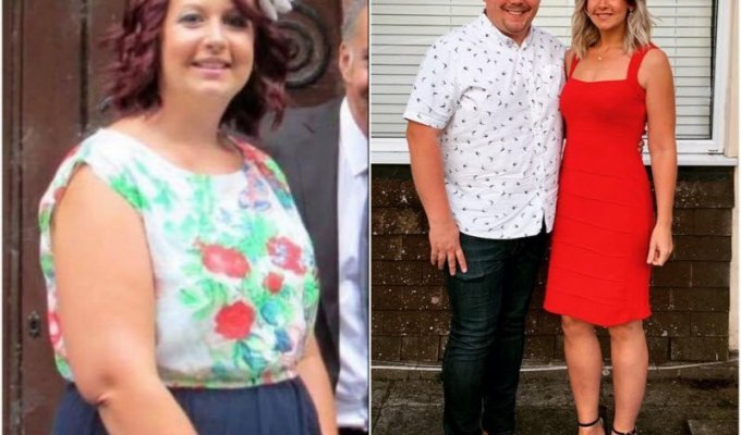 Весившая более 100 кг девушка, серьёзно похудела, чтобы стать пожарным, как папа (7 фото)