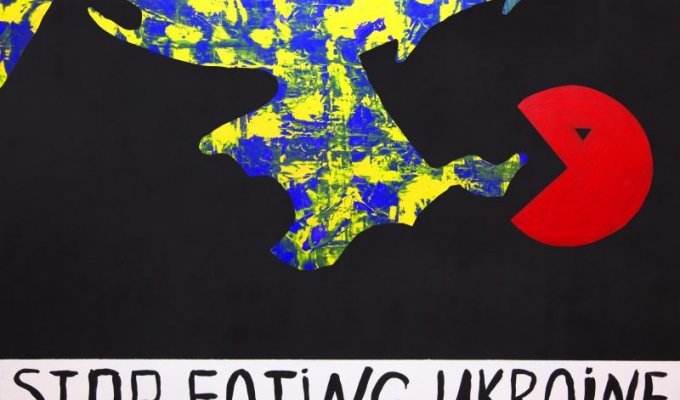 Пройдет выставка картин российского оппозиционера «STOP EATING UKRAINE»