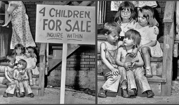 «Продам четверых детей!»: Как сложилась жизнь детей со скандальной фотографии 1948 года (3 фото)