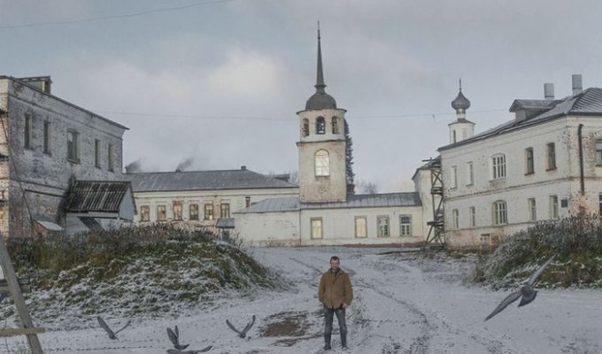 Жизнь в отдаленном мужском монастыре Архангельской области (23 фото)