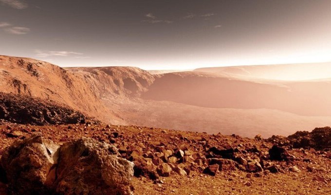 Следы древнего катаклизма обнаружил марсоход Curiosity (2 фото)