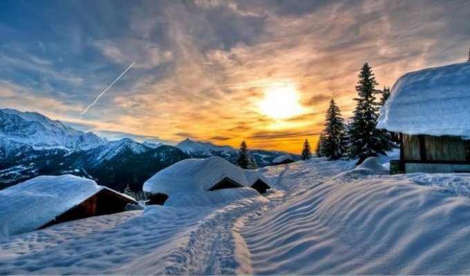 Зима в формате HDR (20 фото)