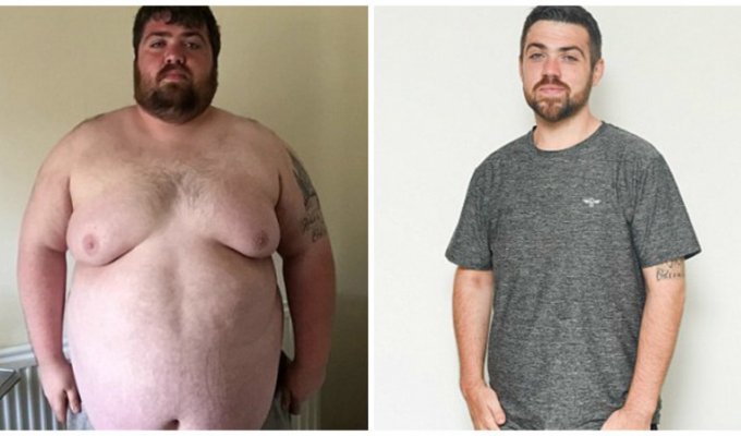 Секреты уникальной диеты: с ее помощью этот парень сбросил половину своего веса! (7 фото)