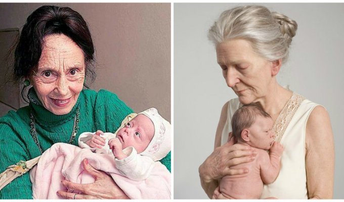 Самые старые и молодые мамы в истории (50 фото)