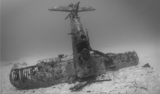 Затонувшие самолеты (33 фото)