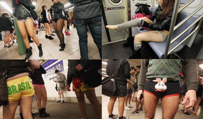 В метро без штанов 2012 (27 фото)