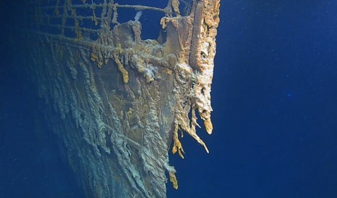 Первая за 14 лет экспедиция к "Титанику" засвидетельствовала стремительное разрушение лайнера (10 фото + 1 видео)