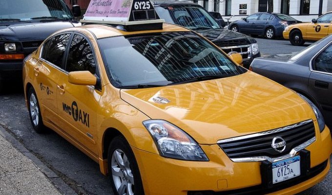 Полицейское такси в в Нью-Йорке (5 фото + видео)