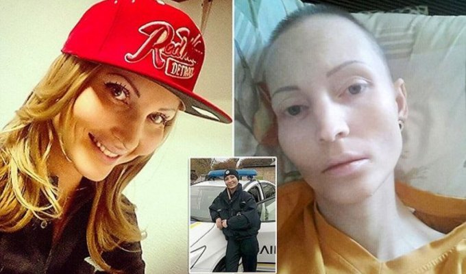 Трагедия: девушка-полицейский умерла от плевка в лицо (6 фото)