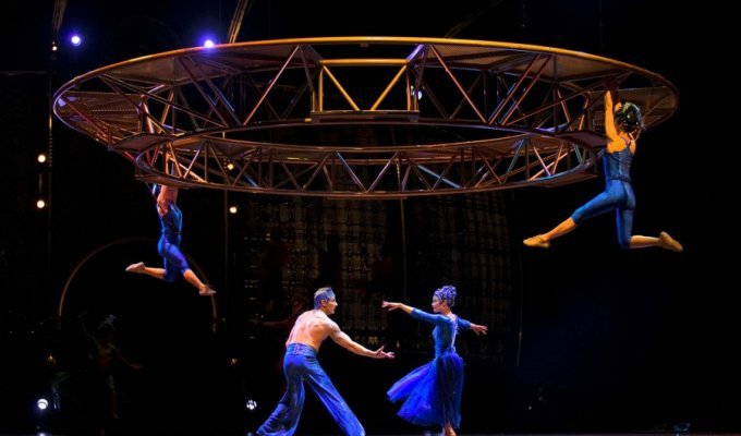 Шоу Цирка дю Солей: за кулисами (25 фото)