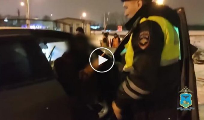 В Белгороде сотрудники ДПС задержали итальянку, на которую наехал шлагбаум