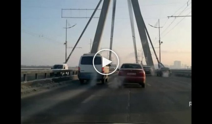 Авария на Московском Мосту. Киев