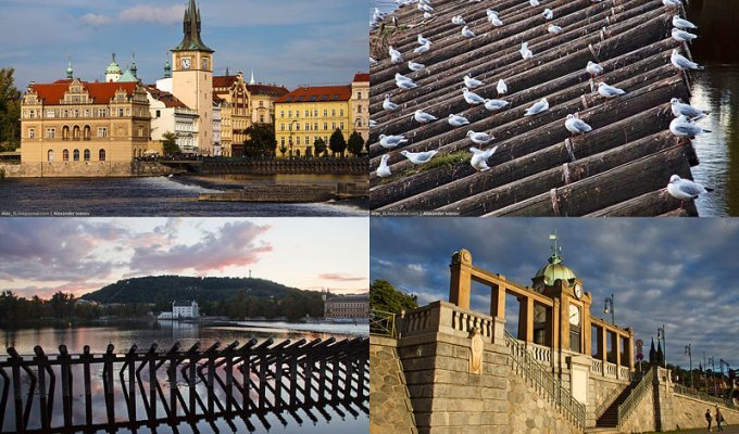 Прага: Вдоль реки Влтавы (19 фото)