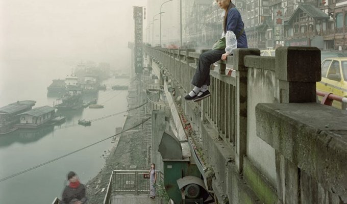 Городские и промышленные пейзажи Китая на фотографиях Чена Чжагана (62 фото)