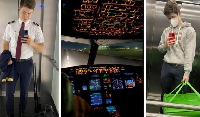 23-летний пилот наглядно показал, как изменилась его жизнь после начала пандемии (6 фото)