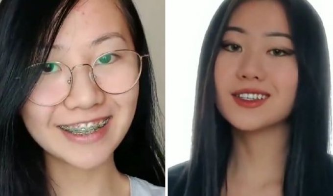 Чудеса азиатского макияжа (15 фото)