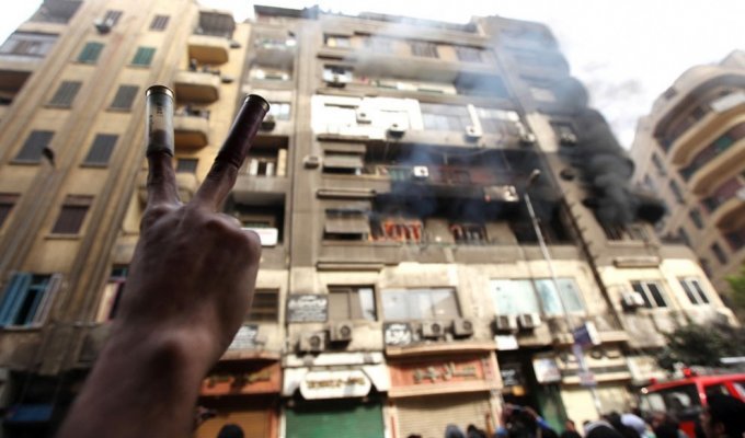 Новые беспорядки в Каире (36 фото)