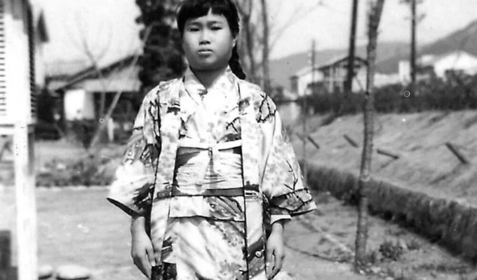 История японской девочки из Хиросимы (8 фото + 1 видео)