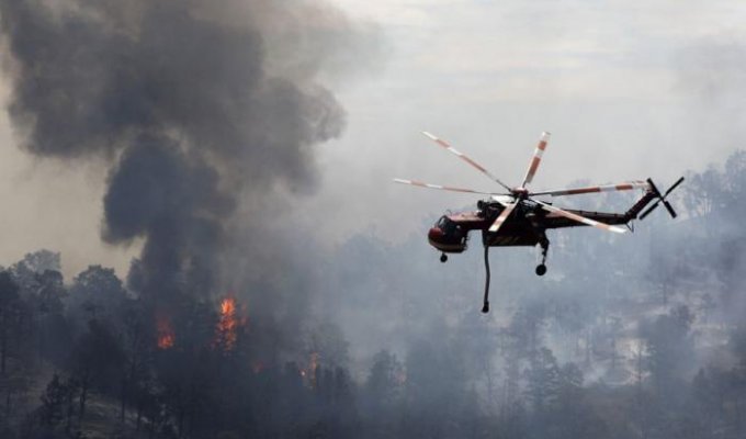 Пожары в Калифорнии (23 фотографии)