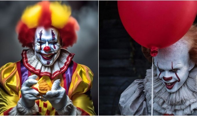 Коулрофобия: почему же многие боятся клоунов? (7 фото)