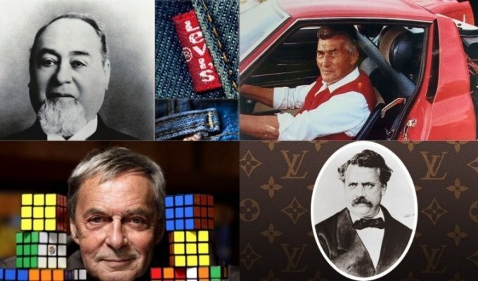 Известные бренды с неизвестными лицами: как выглядели люди, основавшие знаменитые компании (12 фото)