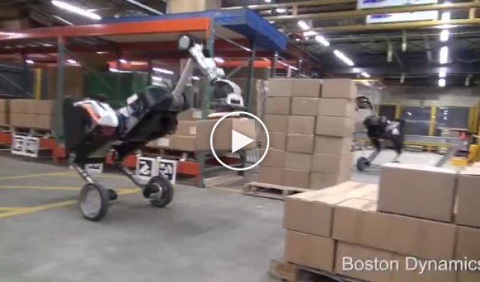 Новейший робот-грузчик от Boston Dynamics