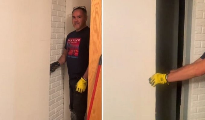 Пара из США обнаружила секретную комнату в доме, где они жили (10 фото + 1 видео)