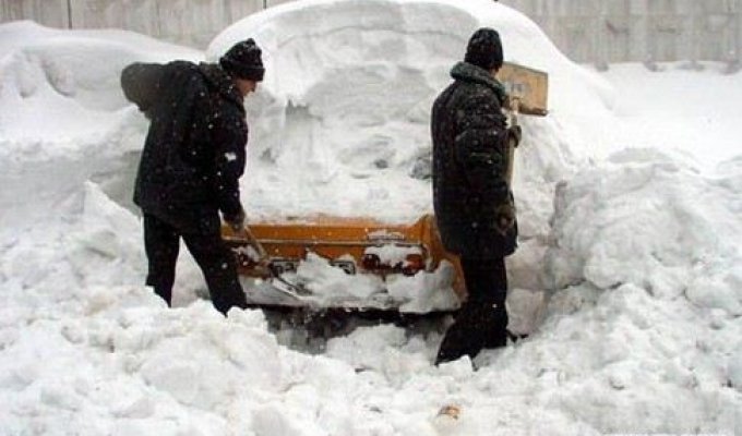 Зимняя стихия в Украине (15 фото)