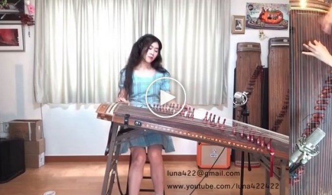 Бессмертный хит Дэвида Боуи на древнем корейском музыкальном инструменте