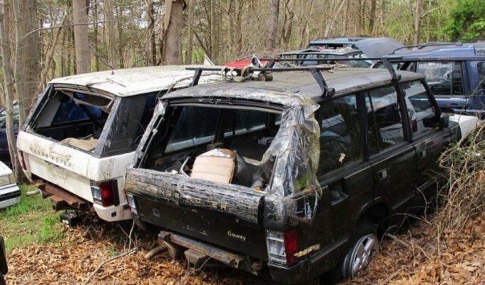 16 ветхих классических Range Rover хотят продать за 73 тысячи долларов (14 фото)