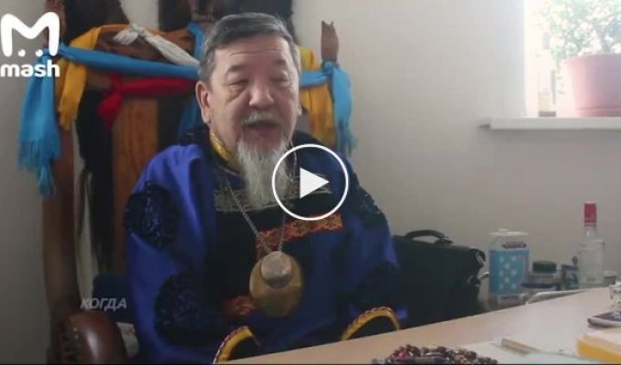 Бурятские шаманы провели обряд изгнания коронавируса из России