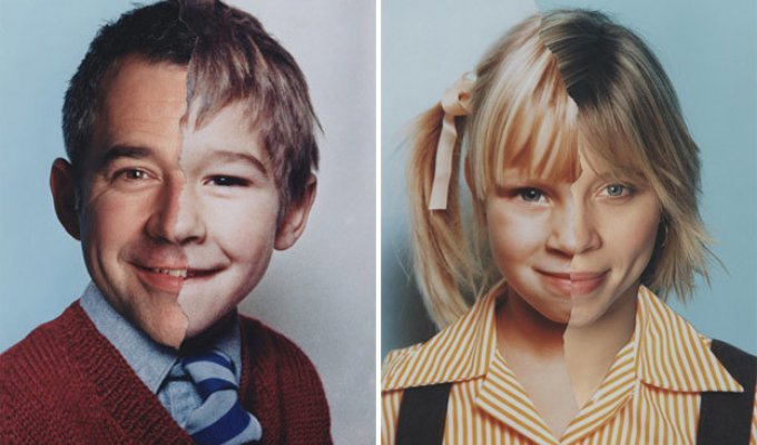 Фотопроект «AgeMaps»: как меняется лицо человека с возрастом (19 фото)