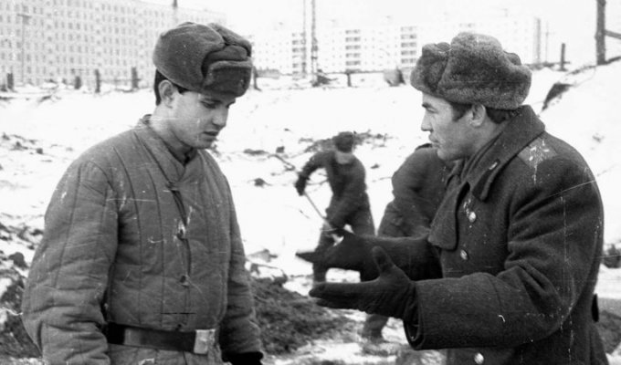 Случайный солдат в советской армии (1 фото)