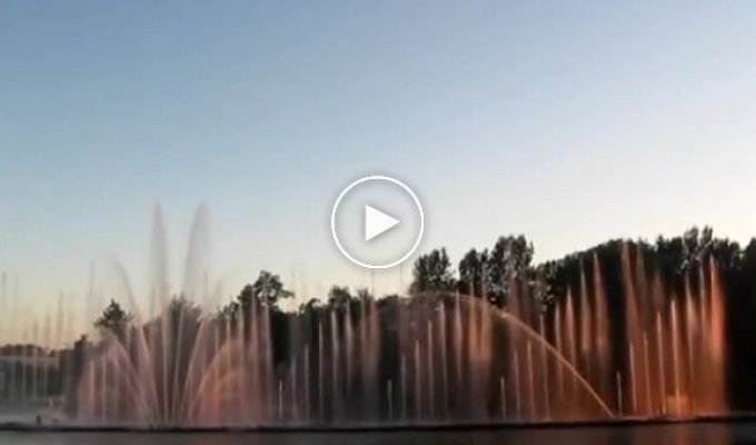 Музыкальный фонтан в Виннице
