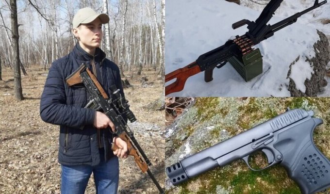 Подросток из Ульяновска мастерит реалистичные копии "огнестрела" (19 фото + 1 видео)