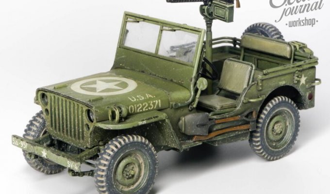 Сборная модель Jeep Willys. Сборка и покраска своими руками (13 фото + 3 видео)