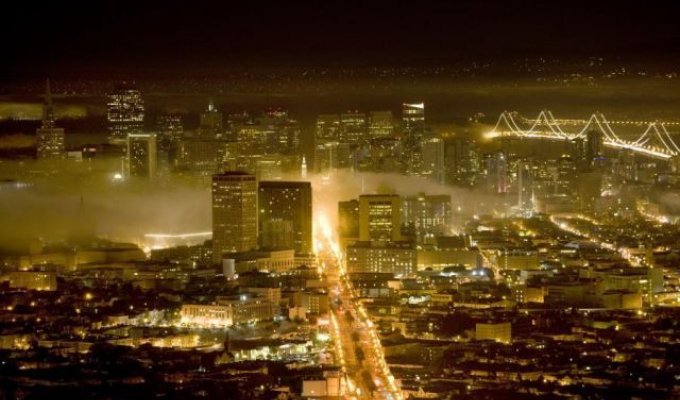 Туман в Сан-Франциско (10 фотографий)