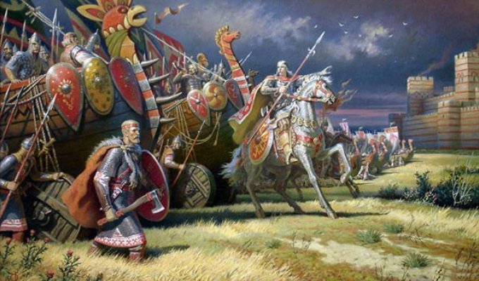 Чем воевали древние славяне? (9 фото)