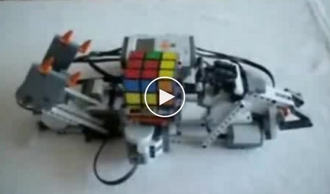 Автомат-робот по кубику-рубику