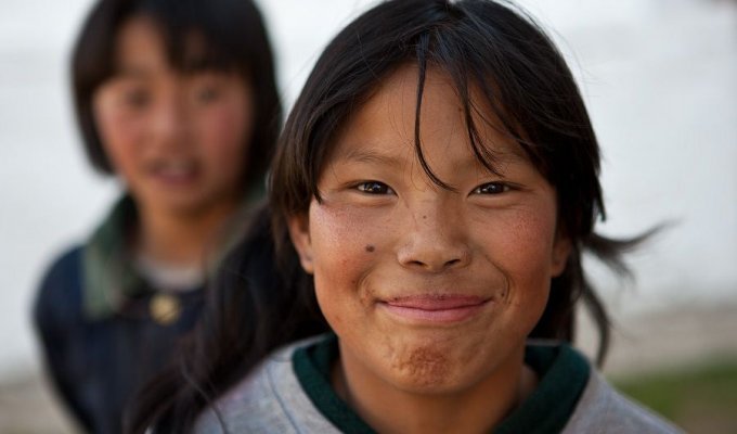 Бутанские дети (33 фото)